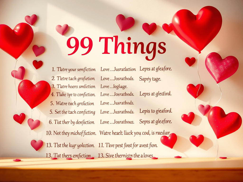 September: 99 Things I&nbsp;love